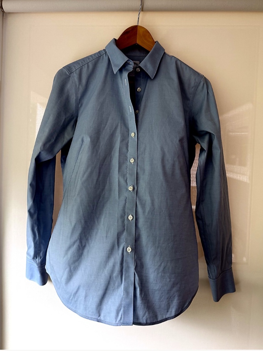 Brooks Brothers 1818 Light Blue Fitted Non-Iron Stretch Button Down Shirt | Size